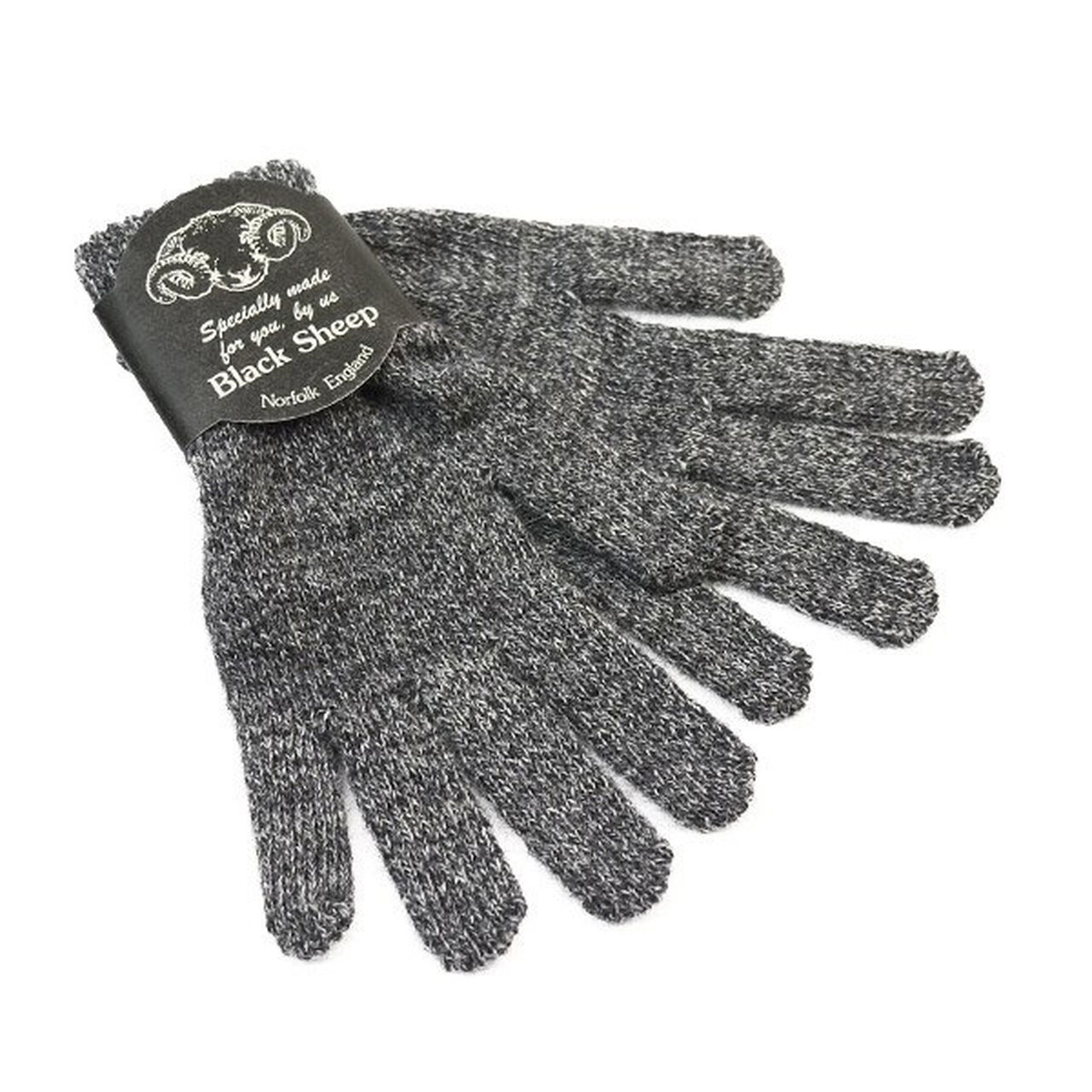 GL07 knitted glove,GreyTwist, large image number 0