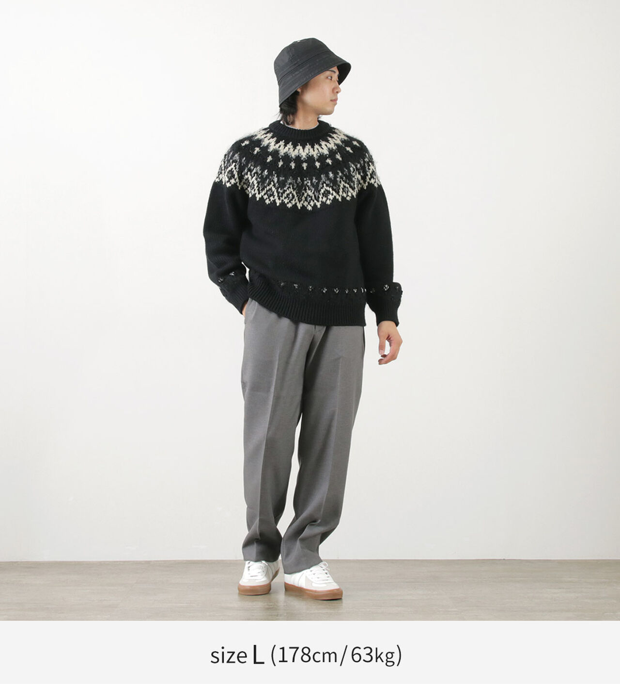 Nordic Knit Pullover,, large image number 3