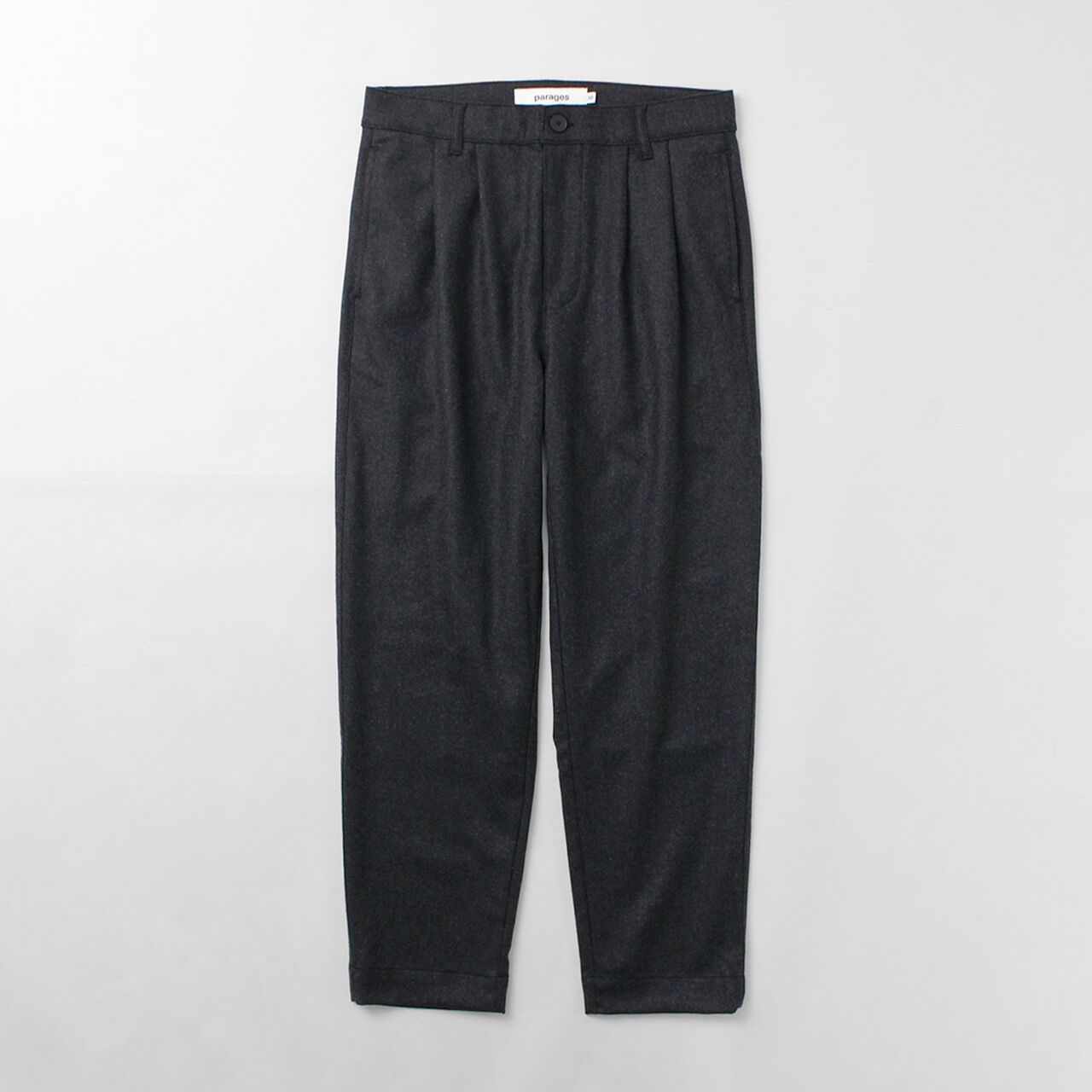 Double Pleats Wool Pants,, large image number 0