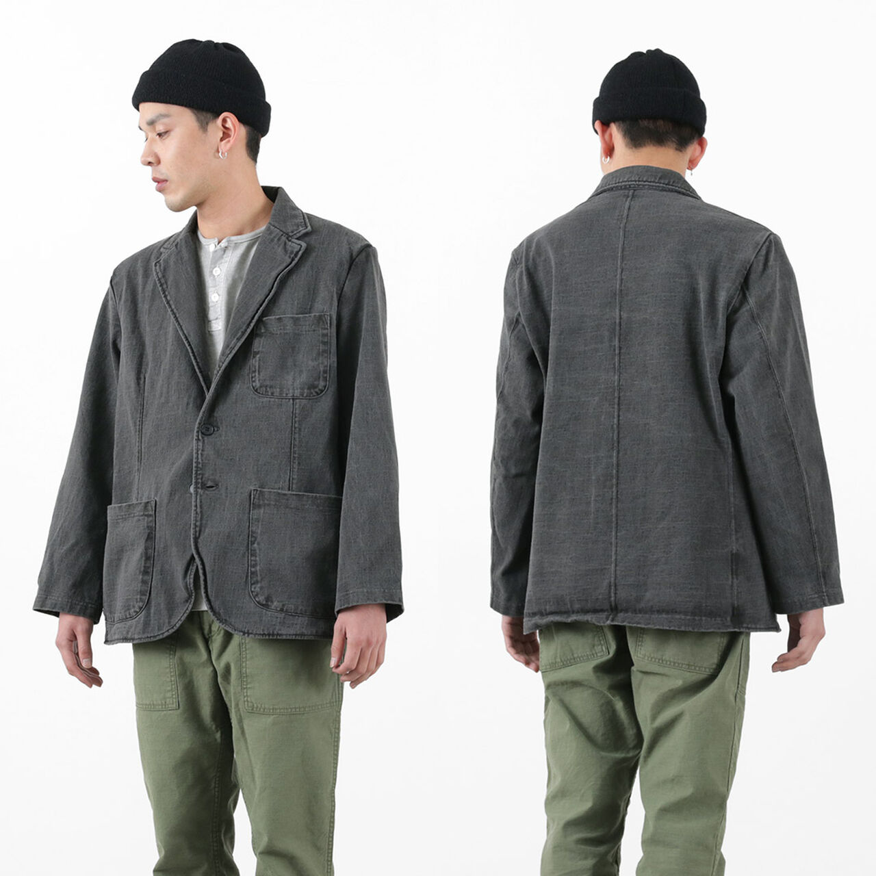 Heavy Jersey Tailored Jacket,, large image number 11