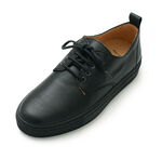 Plain Toe Leather Shoes,Black, swatch