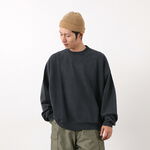 SP Lined BIG Size Crew,Black, swatch