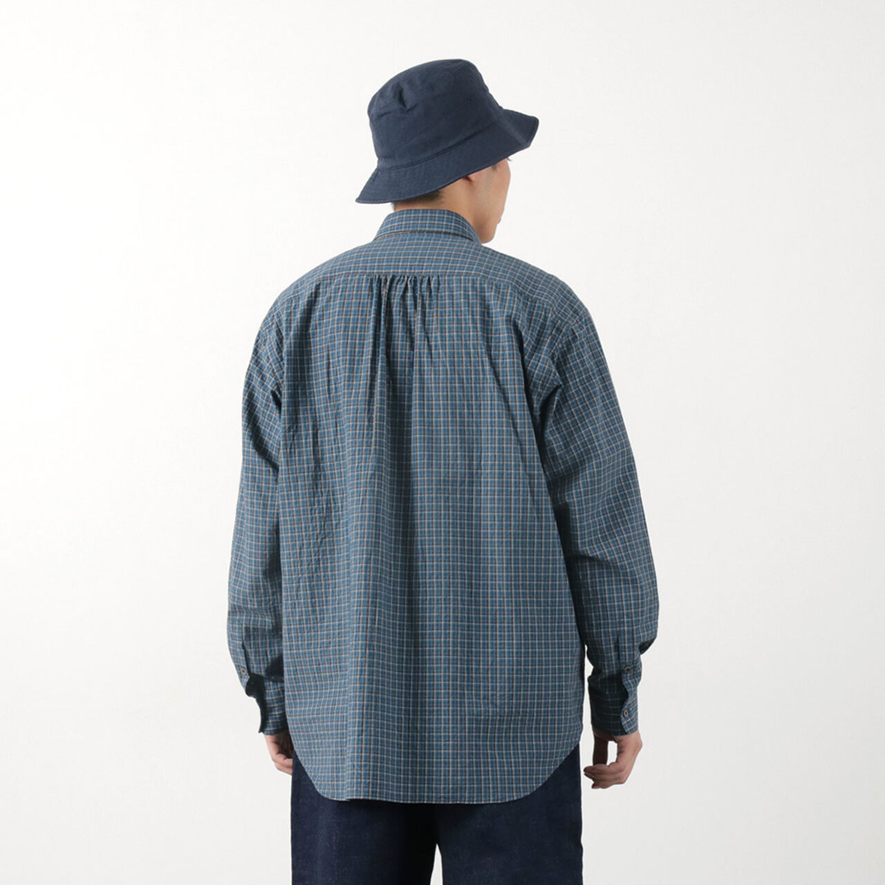 Big Size Shirt Small Check,, large image number 11