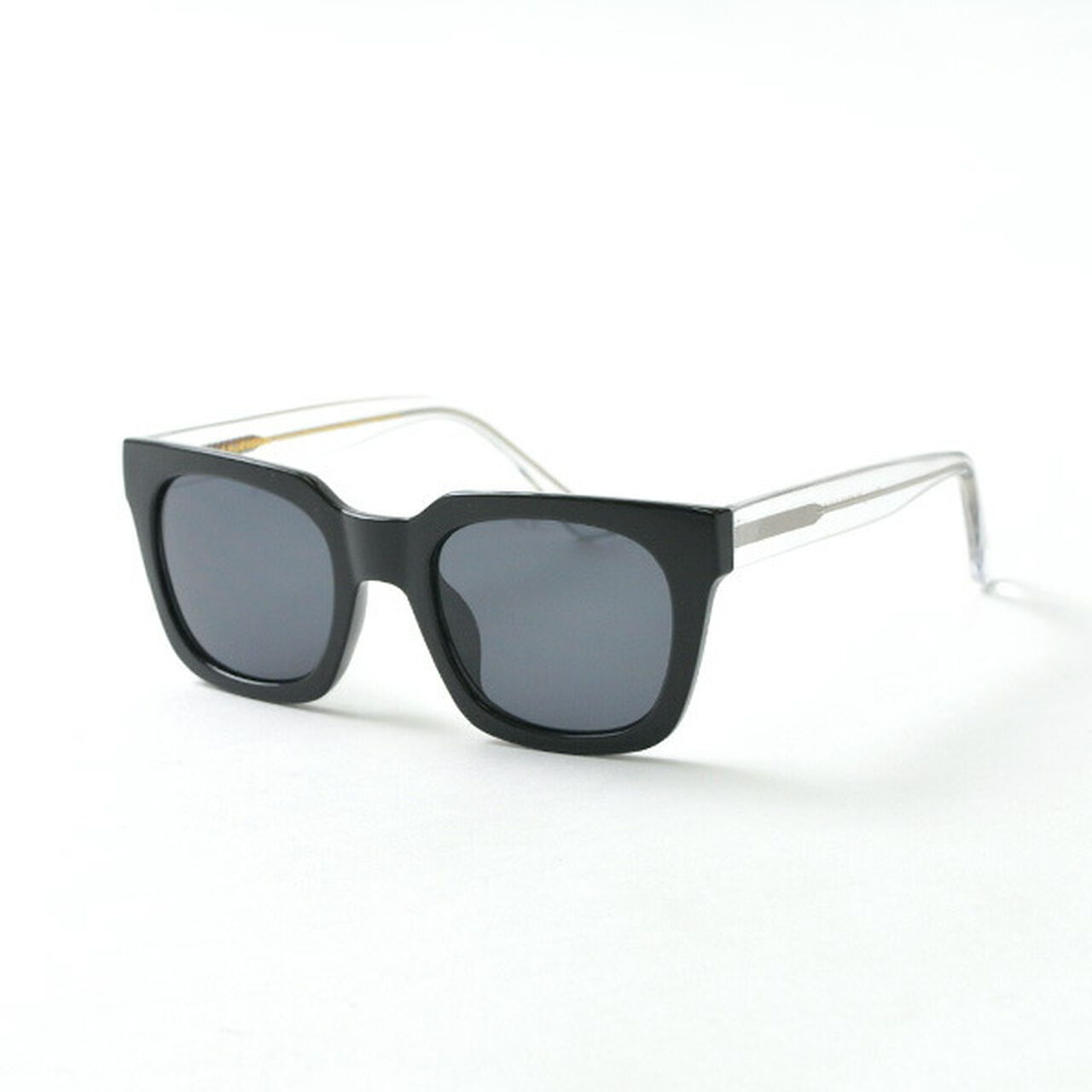 NANCY wide frame sunglasses,Black, large image number 0
