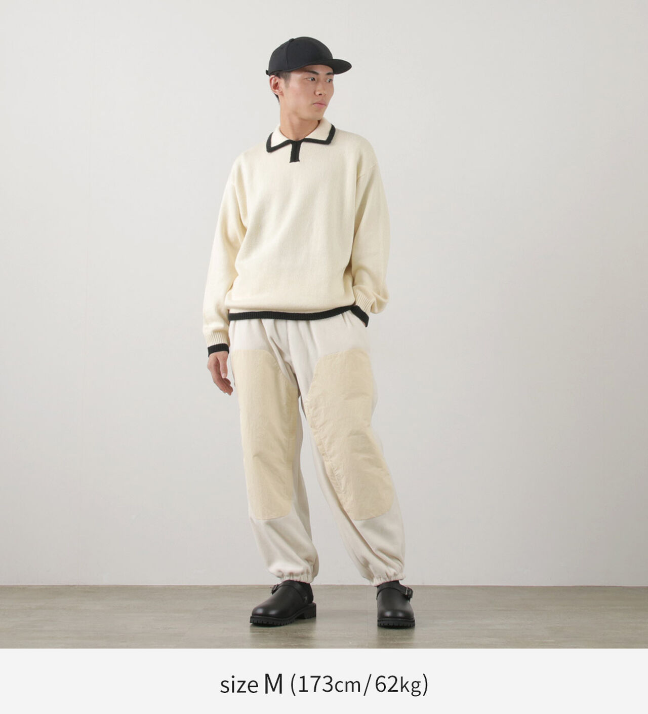 Line Polo Knit,, large image number 4