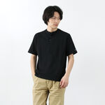 Special order HDCS Henry Neck Short Sleeve T-Shirt,Black, swatch