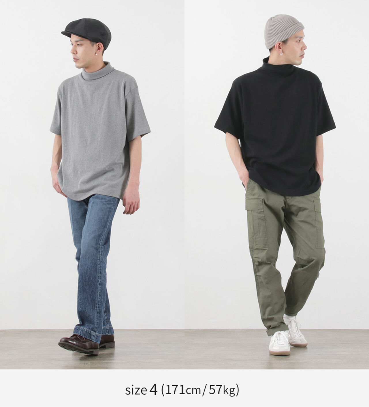 Squalo turtleneck relaxed fit t-shirt,, large image number 4