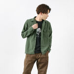 Military shirt Normal,Green, swatch
