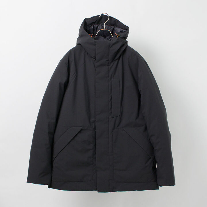 Phyllis Synthetic Down Hooded Middle Jacket