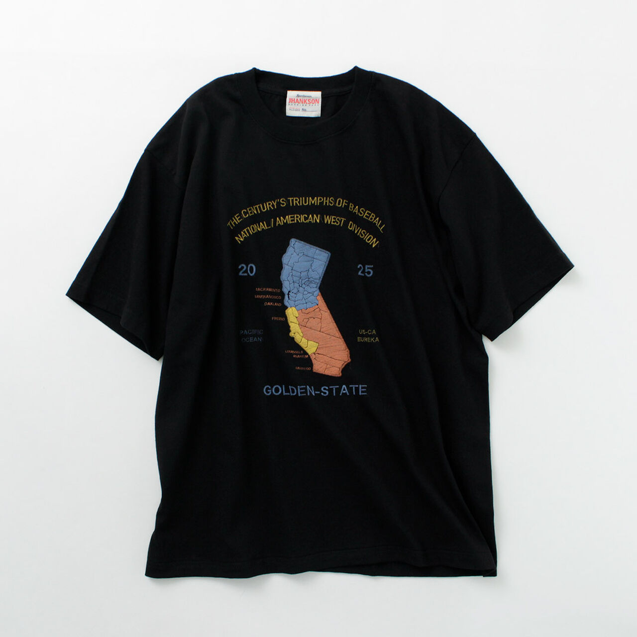 California Maps short sleeve T-shirt,, large image number 3