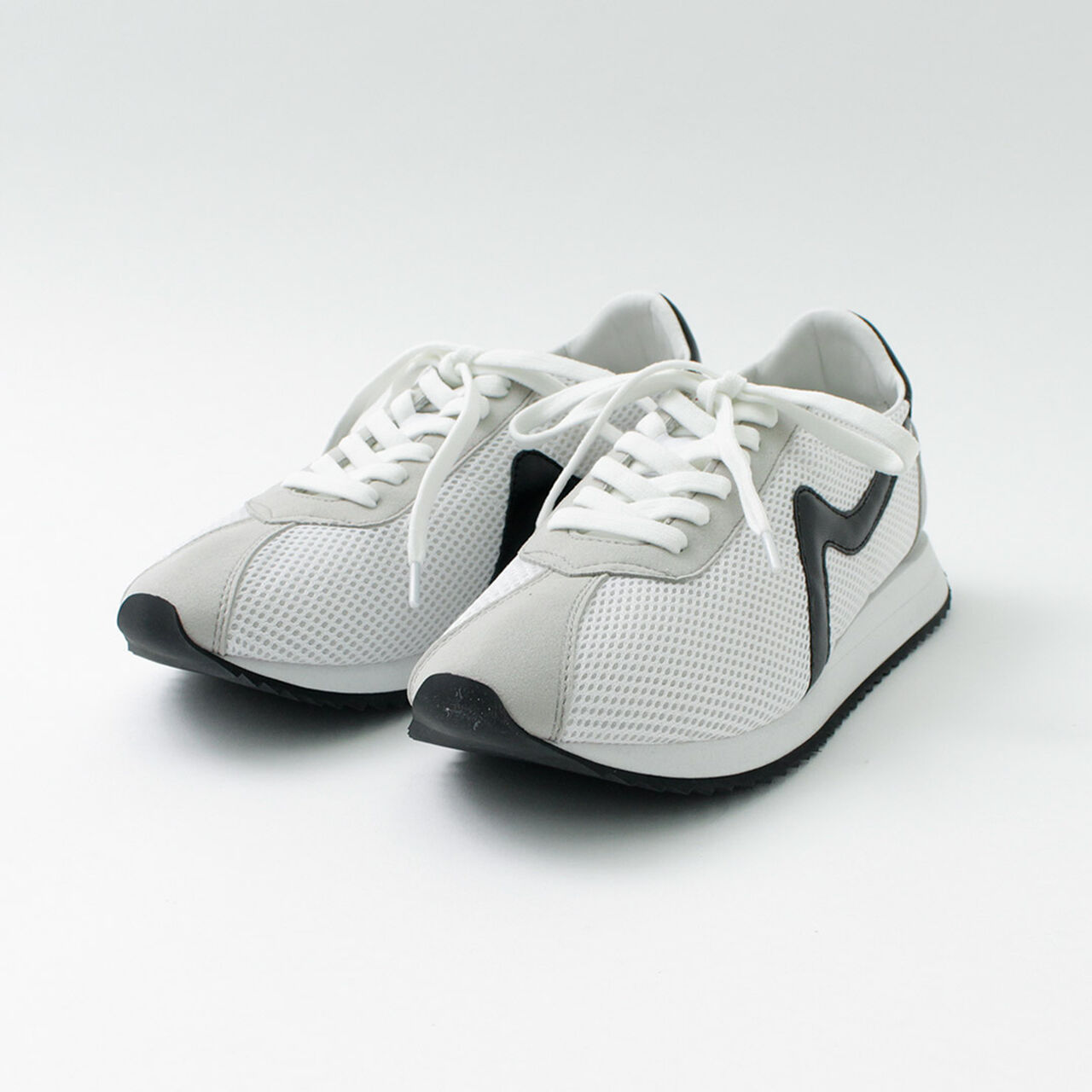 Mesh Type LARRY Sneakers,White, large image number 0