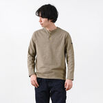 Special order HDCS Henry neck long sleeve T-shirt,Brown, swatch