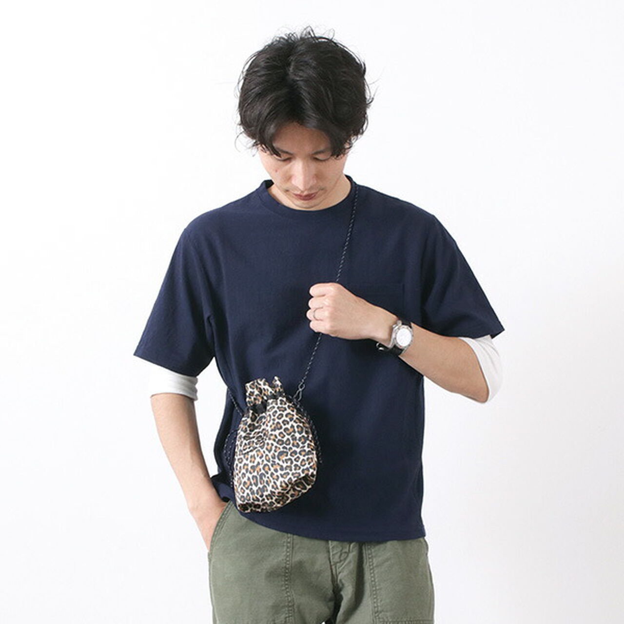 Leopard Pinion Pouch,Multi, large image number 0