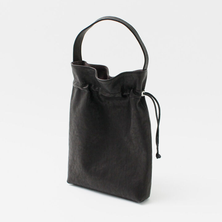 Drawstring Tote Horse Leather