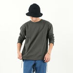 9/10 Loose T-Shirt,Charcoal, swatch