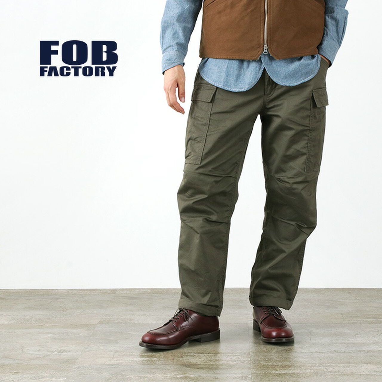 FOB FACTORY F0503 cargo trousers