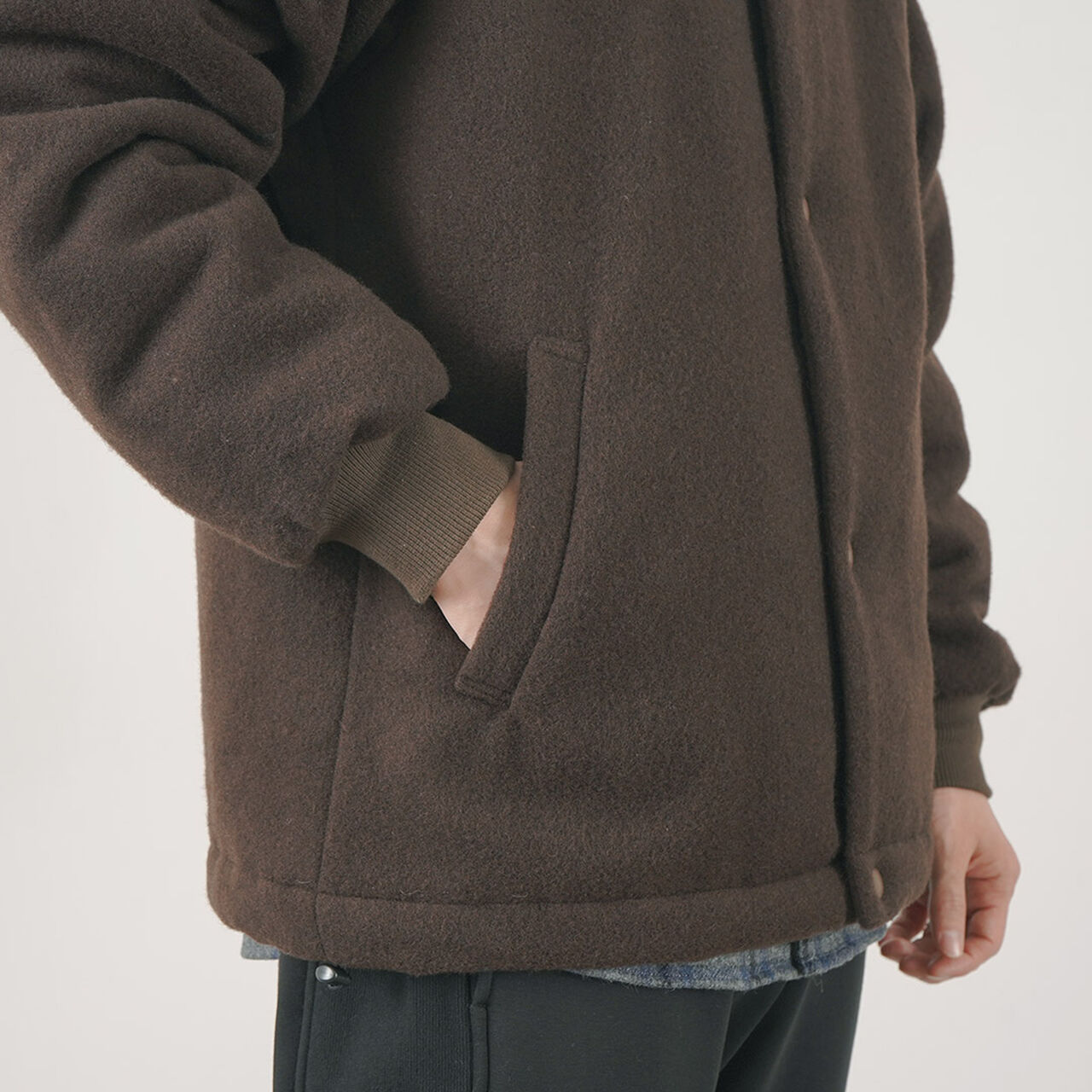 Wool Padding Jacket,, large image number 10
