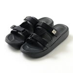 Zona sandals,Black, swatch