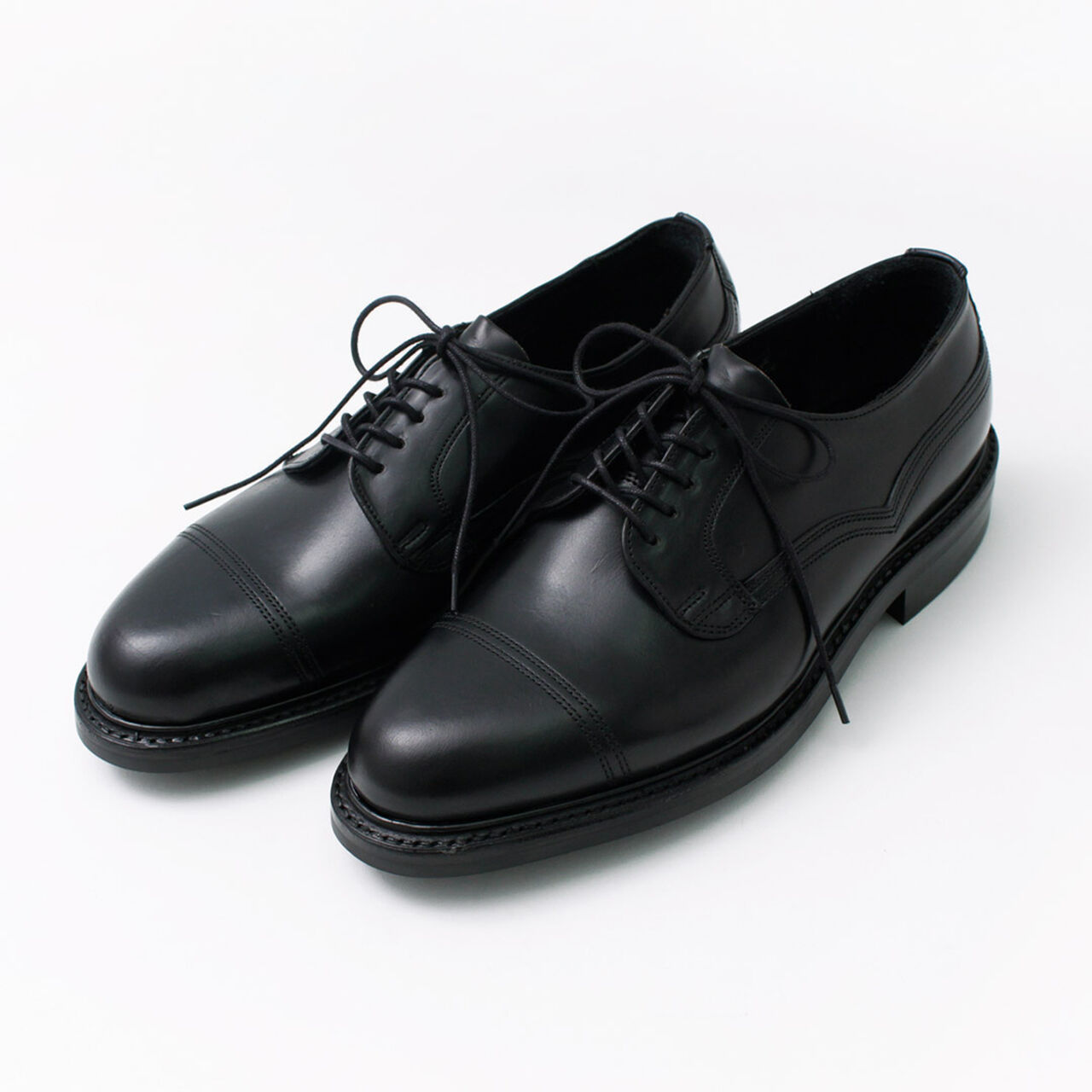 CAIRNGORM H Leather Shoes,Black, large image number 0