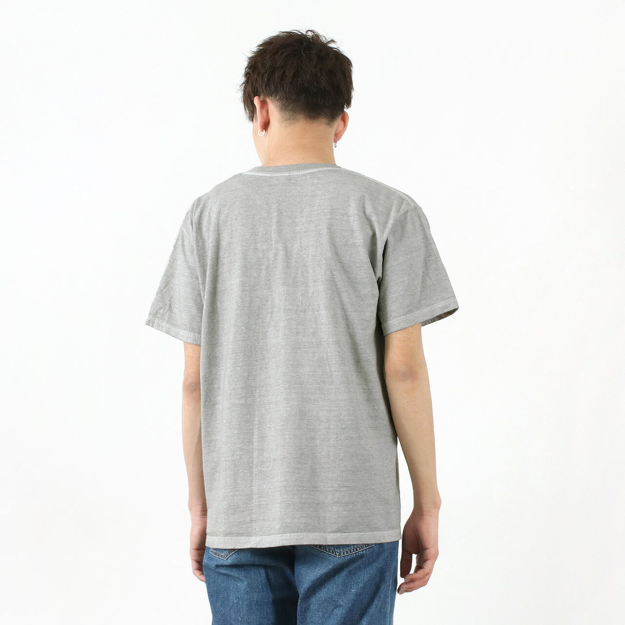 Colour-specific short sleeve V-neck T-shirt,, large image number 12