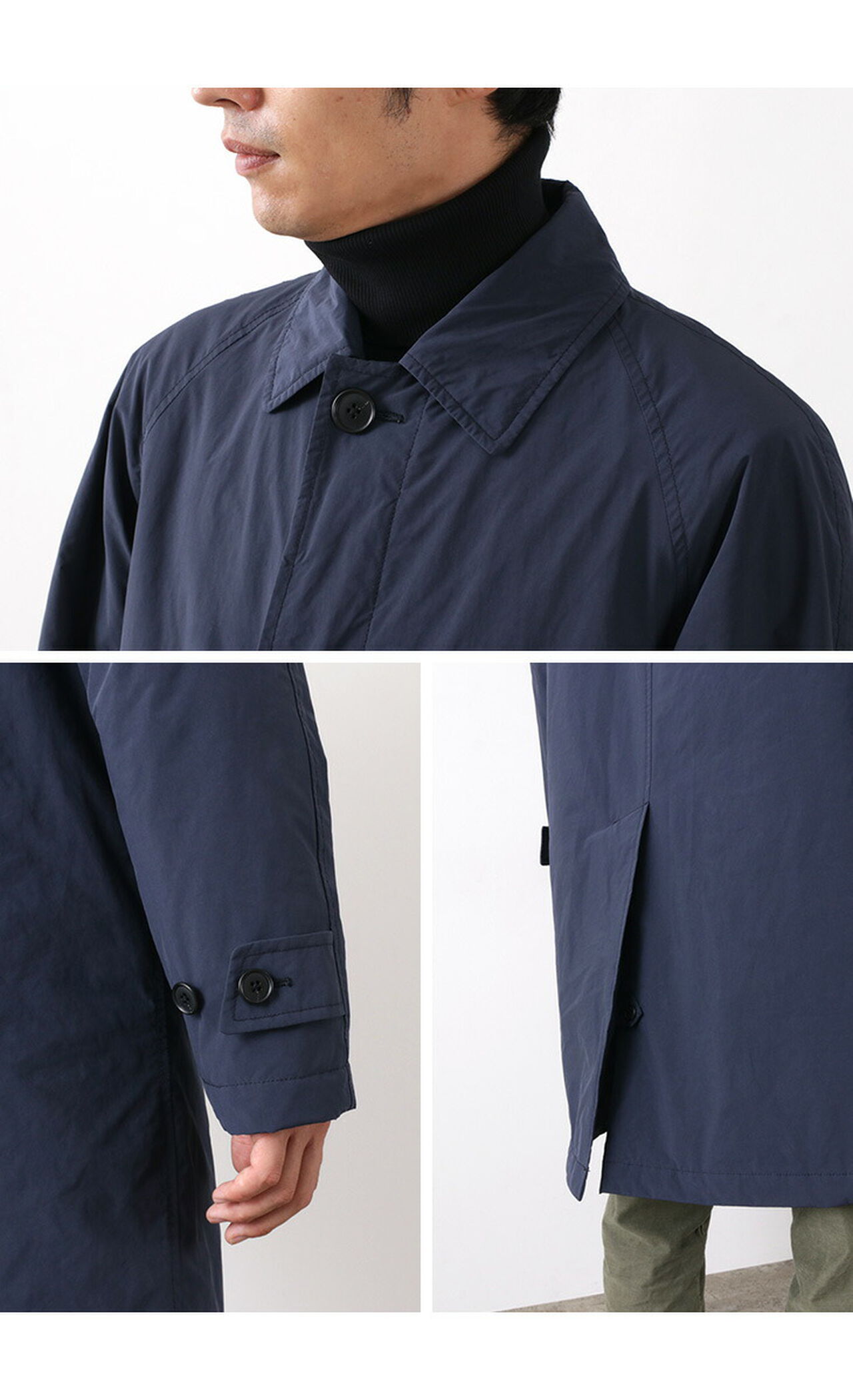 Weller cotton stencil collar coat,, large image number 7