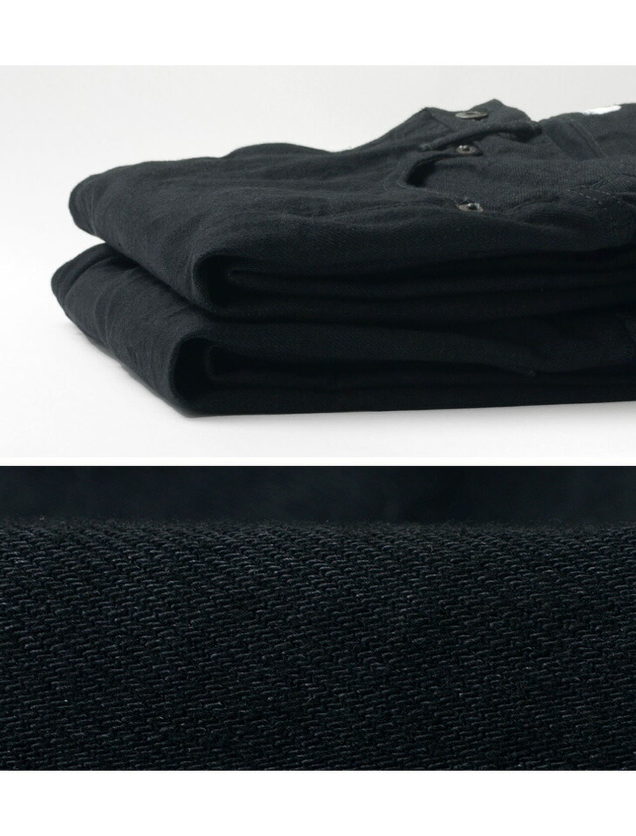 Prep 12oz Selvich Full Black Jeans,, large image number 3