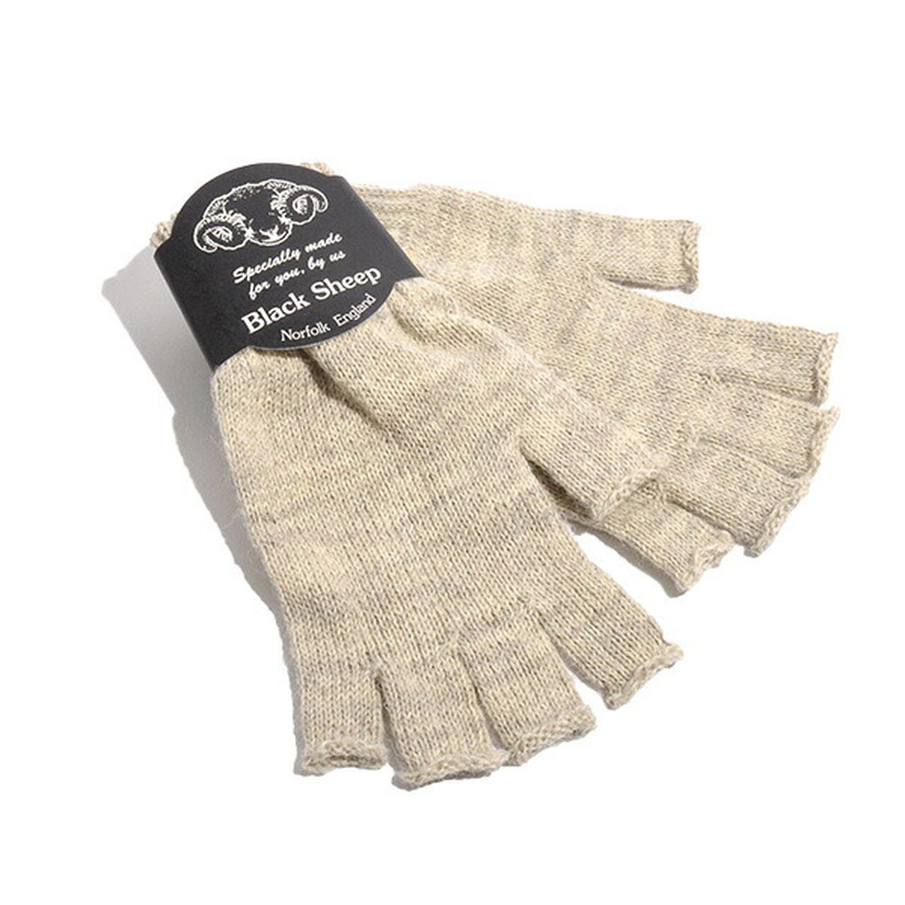 Fingerless knit gloves,, large image number 17