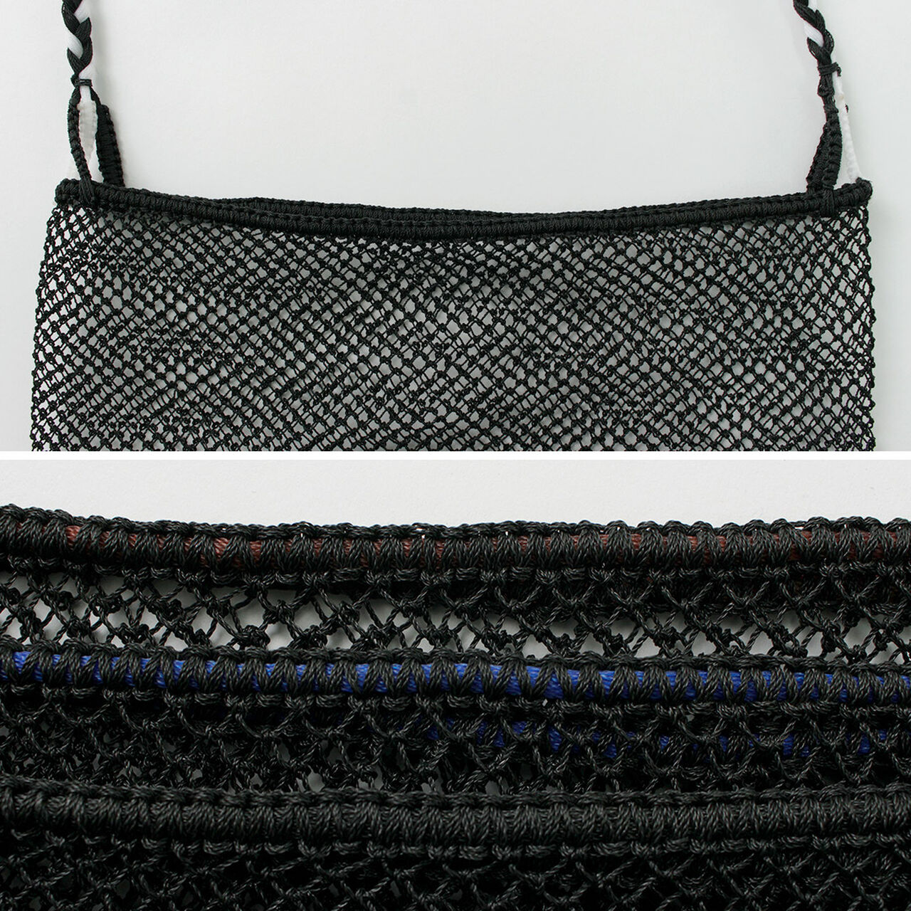 Fishnet Shoulder Mesh Bag,, large image number 11
