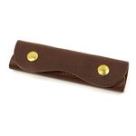 ESP-6484 Leather handlebar cover,Brown, swatch