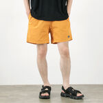 Hemp Jam Shorts Hemp cotton/recycled polyester weather cloth,SunsetGold, swatch