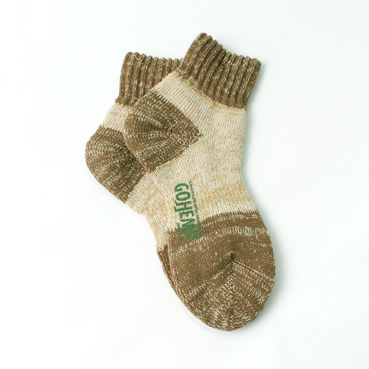2-Tone Pile Quarter Socks