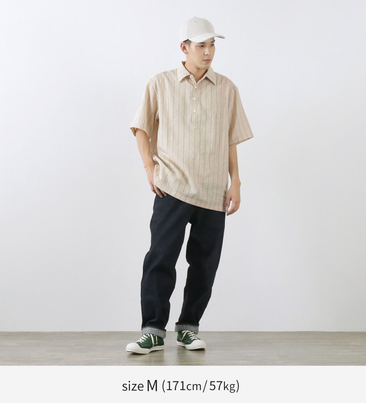 Linen woven polo shirt,, large image number 3