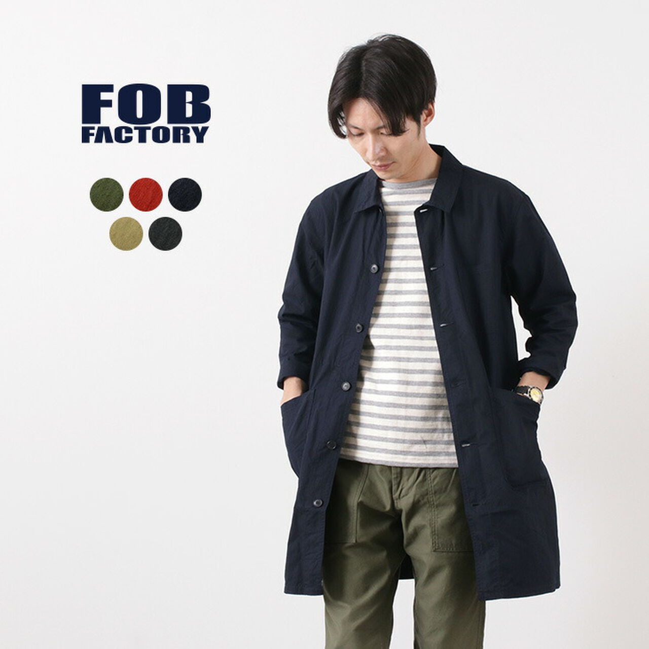 F2395 French shirtcoat,, large image number 1